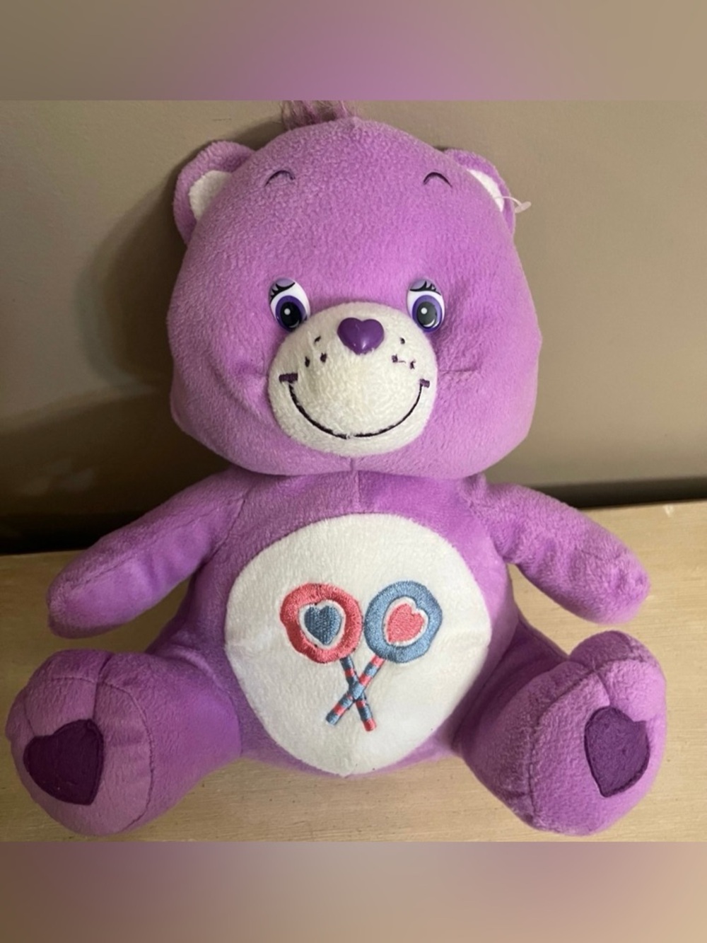 2005 Care Bear SHARE BEAR Plush 12”